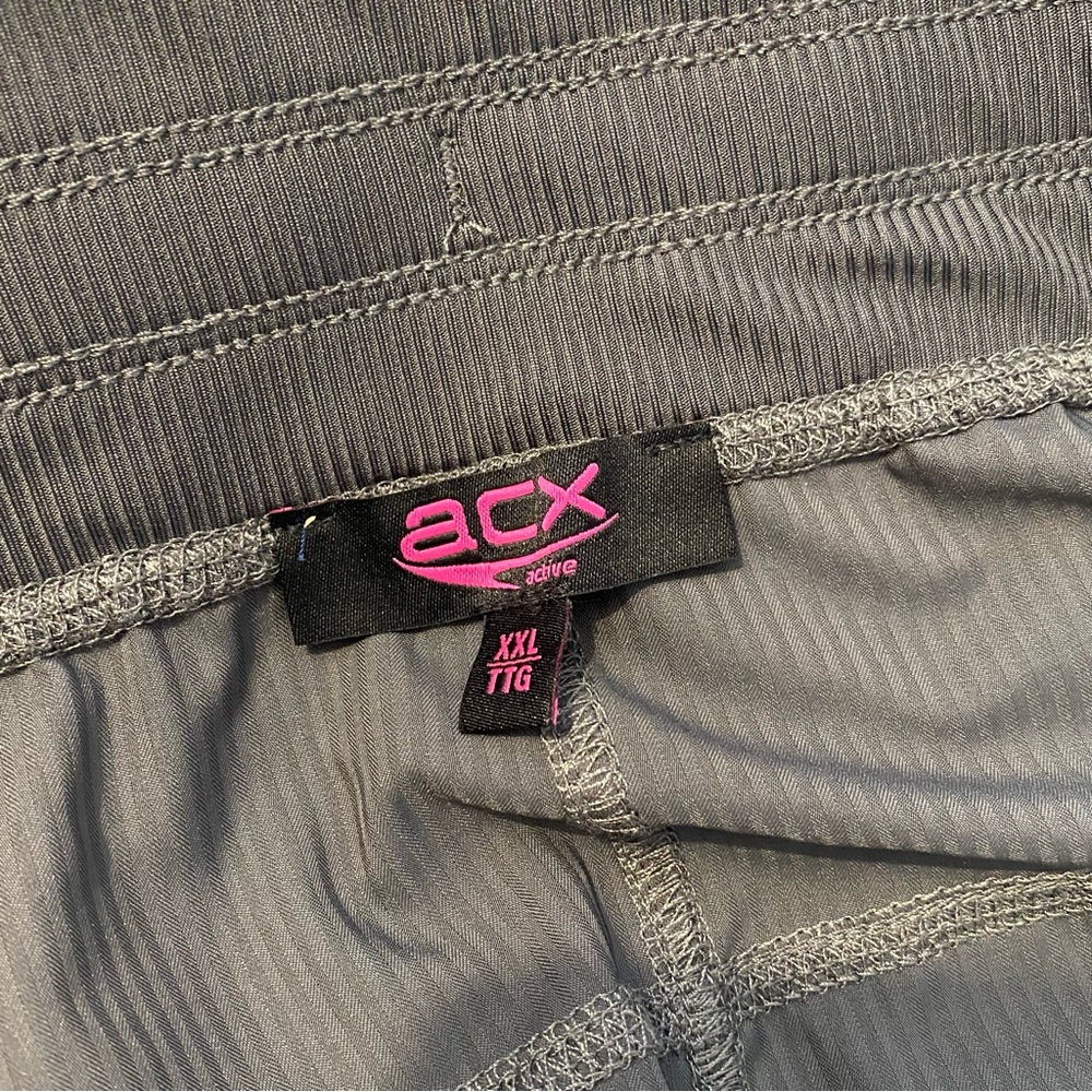 ACX Active Women’s Lightweight Grey Pants, Size XXL, Travel, Spring, Summer - Picture 3 of 6
